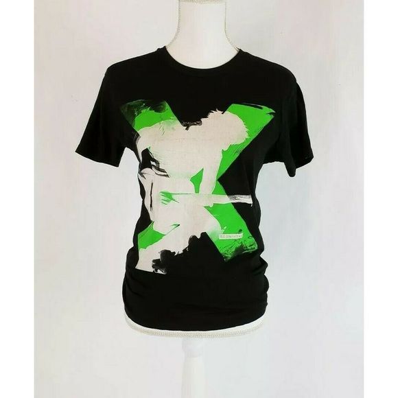 Tops - Ed Sheeran X Tour World Tour T Shirt Concert Small